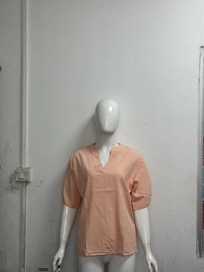 Chiffon V-Neck Tee