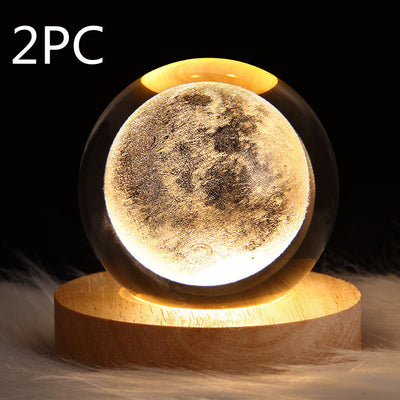 Starry Sky Crystal Ball Night Lamp