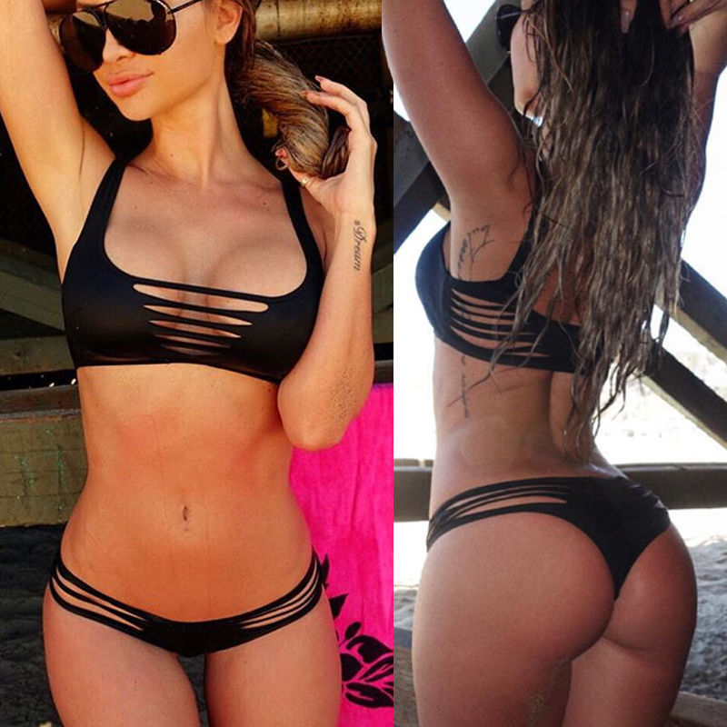 Cut-Out Split Bikini