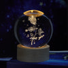 Starry Sky Crystal Ball Night Lamp