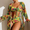 Long-Sleeve Swimwear Set