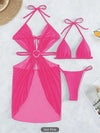 3-Piece Halter Bikini Set