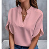 Chiffon V-Neck Tee