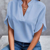 Chiffon V-Neck Tee